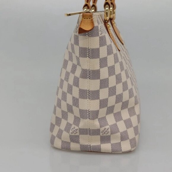 LOUIS VUITTON Damier Azur Saleya PM Tote Bag N51186 LV Auth 136882 - Picture 6 of 16
